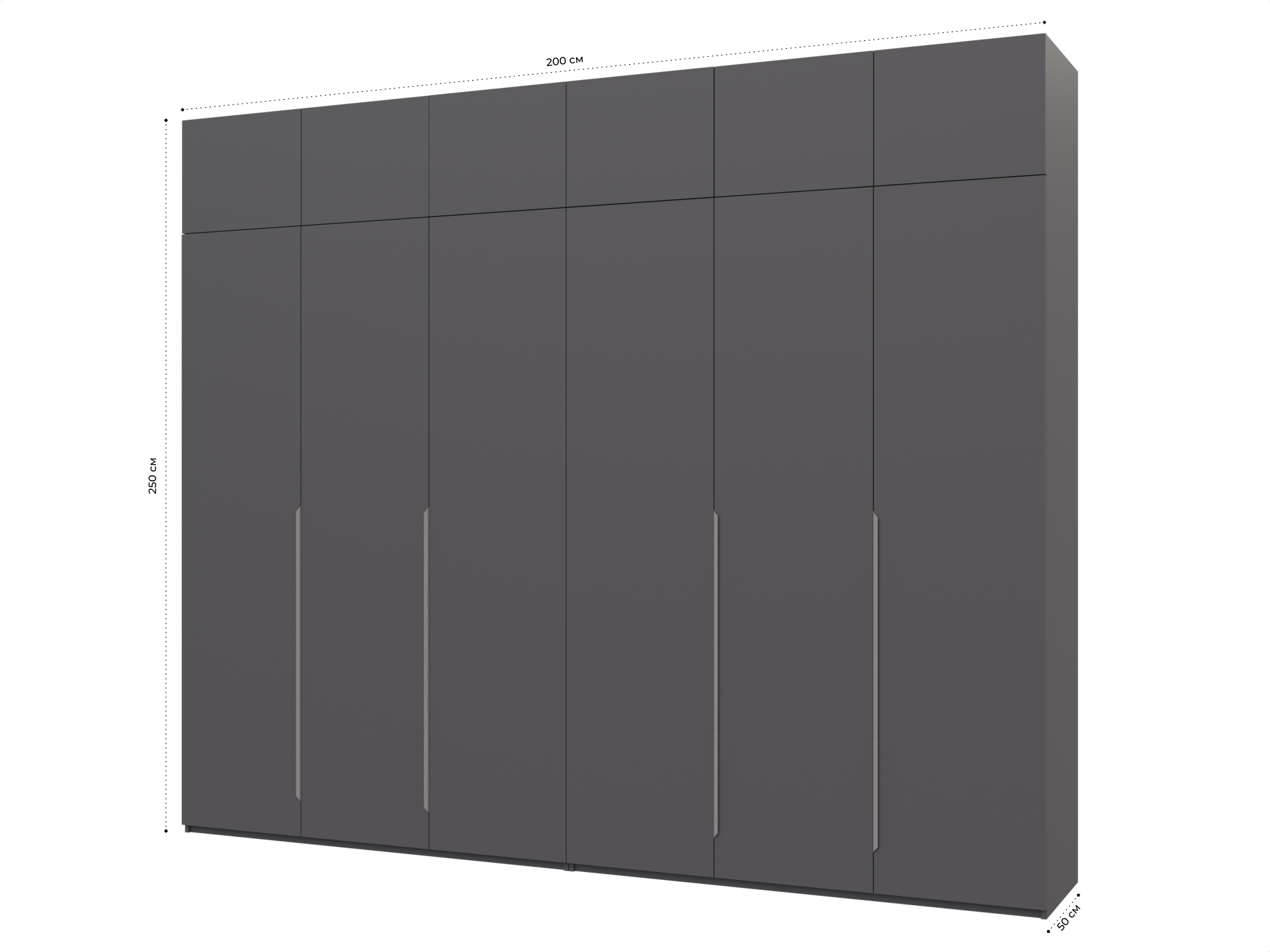 Пакс Альхейм 26 grey (silver) ИКЕА (IKEA) изображение товара