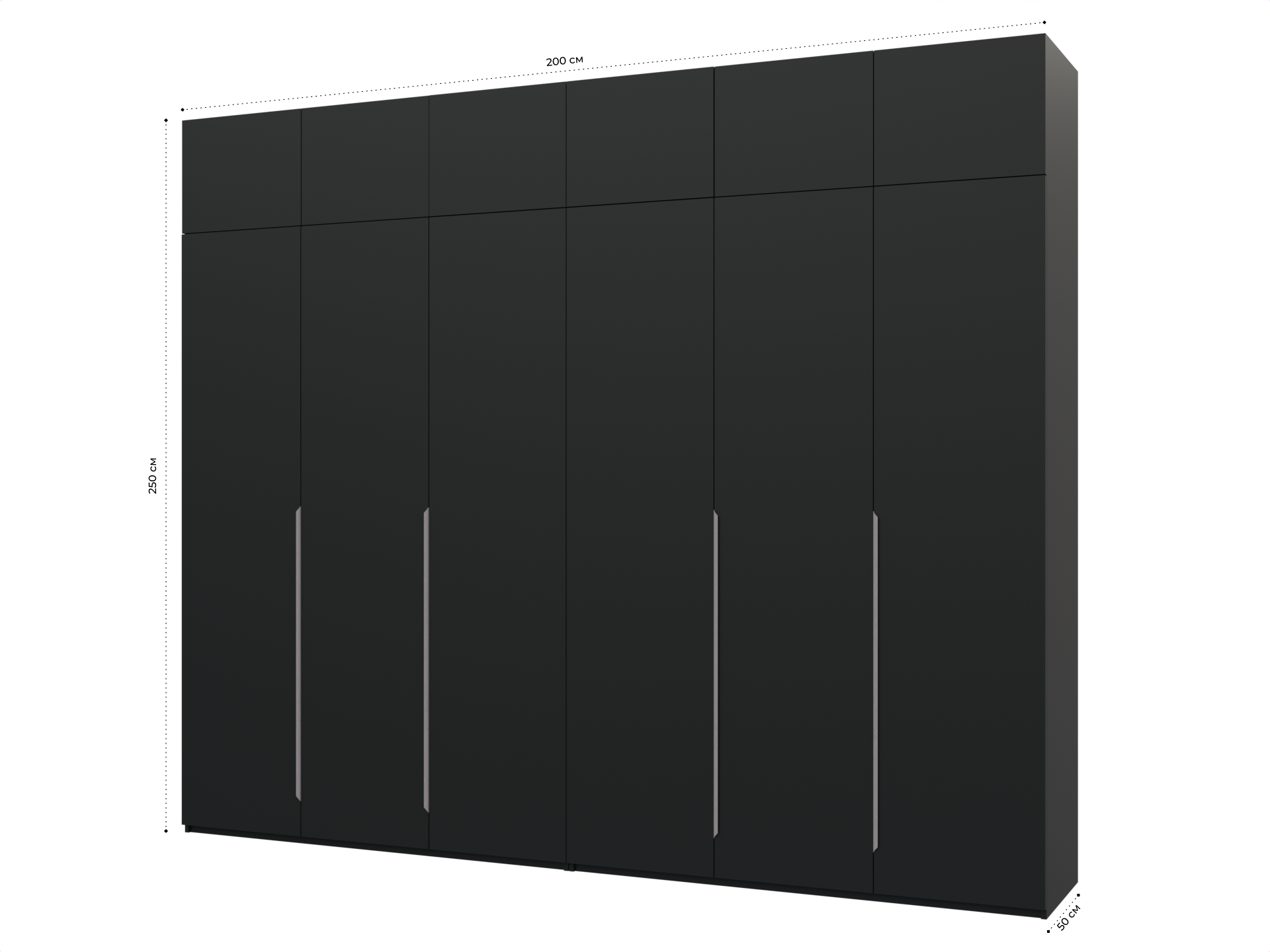 Пакс Альхейм 26 black (silver) ИКЕА (IKEA) изображение товара