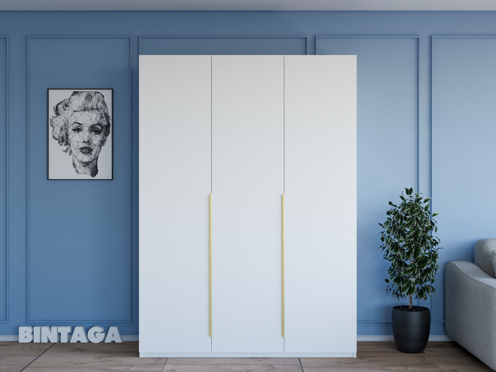 Пакс Альхейм 3 white ИКЕА (IKEA) изображение товара