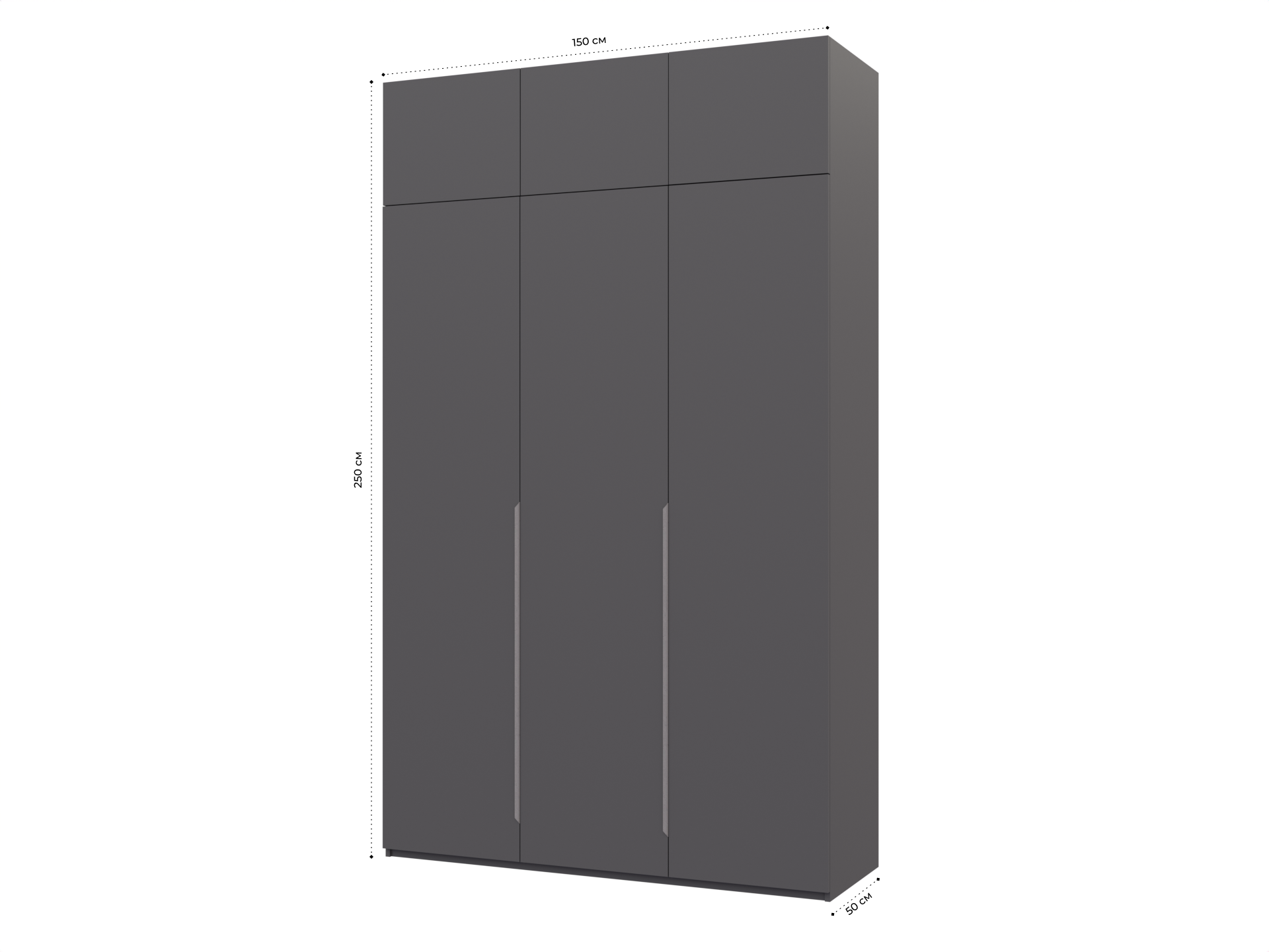 Пакс Альхейм 23 grey (silver) ИКЕА (IKEA) изображение товара