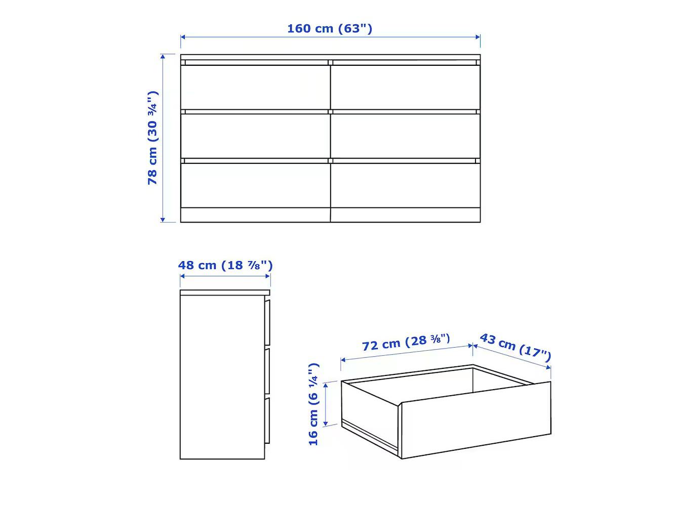 Мальм 23 beige ИКЕА (IKEA) изображение товара