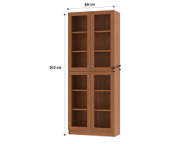 Изображение товара Билли 335 walnut guarneri ИКЕА (IKEA) на сайте bintaga.ru