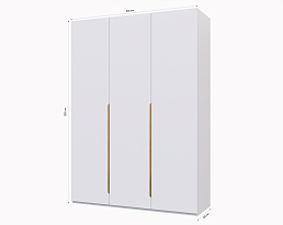 Изображение товара Пакс Альхейм 13 white (gold) ИКЕА (IKEA) на сайте bintaga.ru