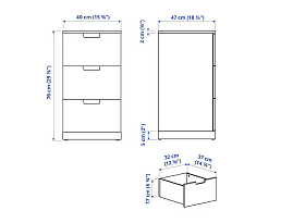 Изображение товара Нордли 26 black ИКЕА (IKEA) на сайте bintaga.ru