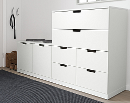 Изображение товара Нордли 39 white ИКЕА (IKEA) на сайте bintaga.ru
