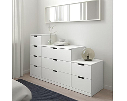 Изображение товара Нордли 42 white ИКЕА (IKEA) на сайте bintaga.ru