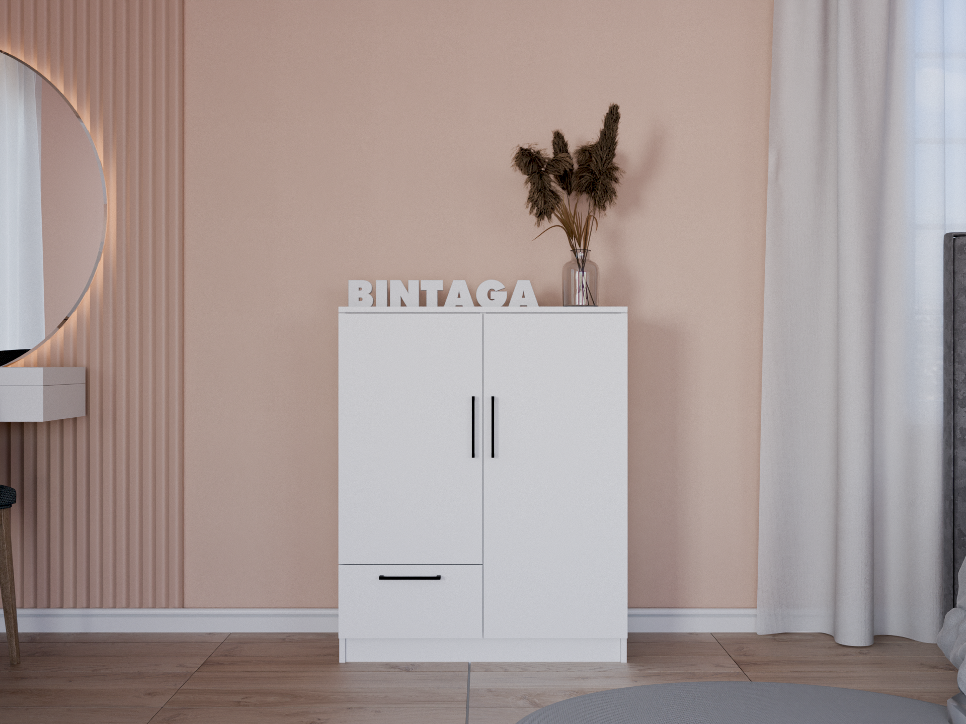 Комод Пакс Рейнсвол 1 white ИКЕА (IKEA) изображение товара