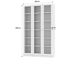 Изображение товара Билли 340 white ИКЕА (IKEA) на сайте bintaga.ru