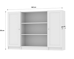 Изображение товара Билли 214 white ИКЕА (IKEA) на сайте bintaga.ru