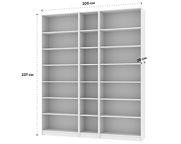 Изображение товара Билли 116 white ИКЕА (IKEA) на сайте bintaga.ru