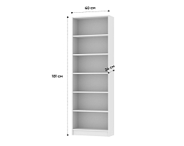 Изображение товара Билли 124 white ИКЕА (IKEA) на сайте bintaga.ru