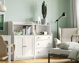 Изображение товара Хауга 16 white ИКЕА (IKEA) на сайте bintaga.ru