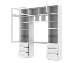 Изображение товара Билли 365 white ИКЕА (IKEA) с рабочим местом на сайте bintaga.ru