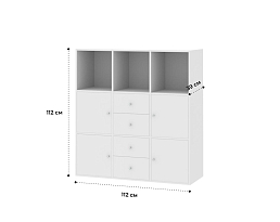 Изображение товара Билли 129 white ИКЕА (IKEA) на сайте bintaga.ru