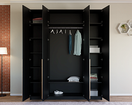 Изображение товара Пакс Фардал 47 black ИКЕА (IKEA) на сайте bintaga.ru
