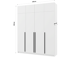 Изображение товара Пакс Форсанд 58 white ИКЕА (IKEA) на сайте bintaga.ru
