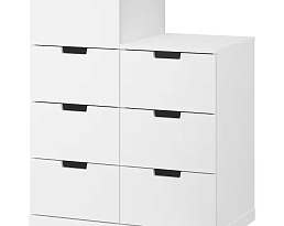 Изображение товара Нордли 41 white ИКЕА (IKEA) на сайте bintaga.ru