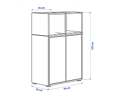 Изображение товара Экет 120 white ИКЕА (IKEA) на сайте bintaga.ru