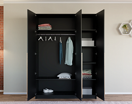 Изображение товара Пакс Фардал 59 black ИКЕА (IKEA) на сайте bintaga.ru